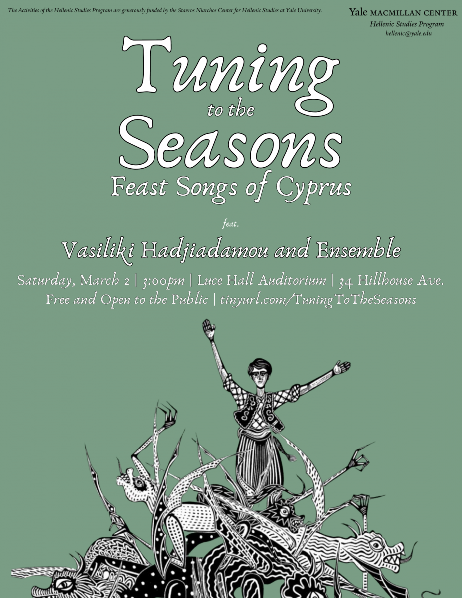 Tuning to the Seasons: Feast Songs of Cyprus- Vasiliki Hadjiadamou and Ensemble